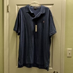 Ralph Lauren Polo Shirt Blue XXL